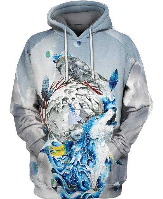 Native Spirit Wolf