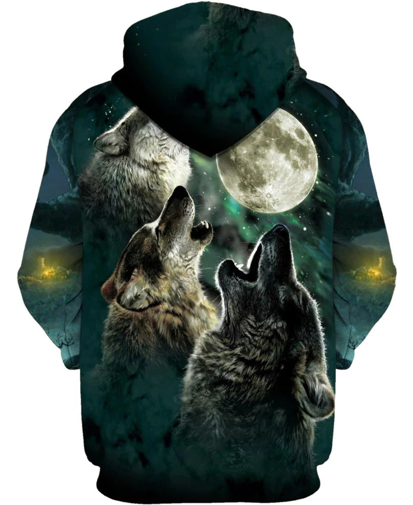 Native American Wolfs Moon