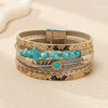 Leather Ethnic Bracelent