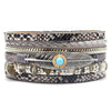 Leather Ethnic Bracelent