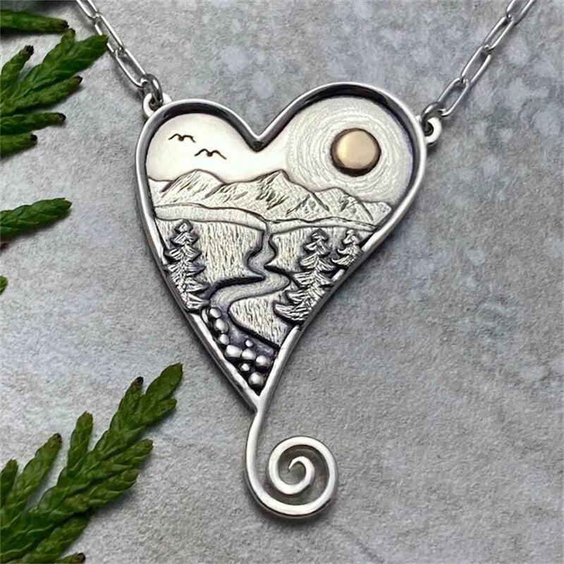 Mountain & Rivers Necklace