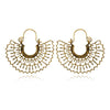 Tribal Flower Earring