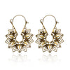 Tribal Flower Earring