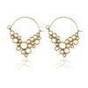 Tribal Flower Earring