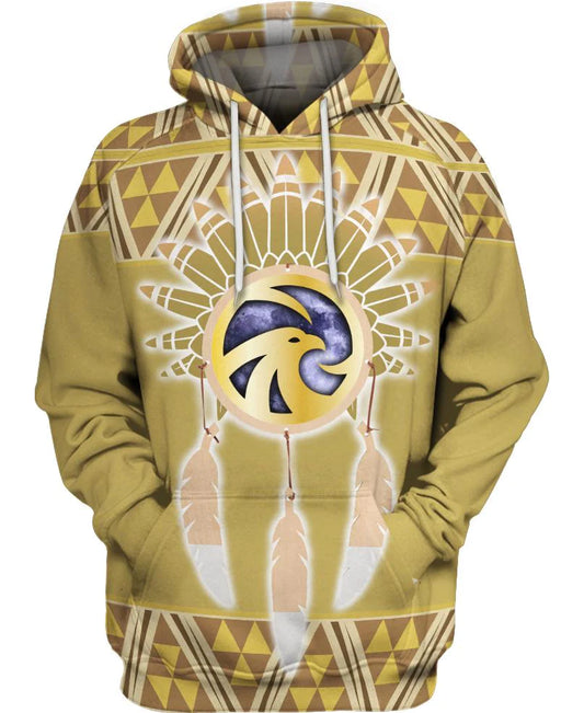 Native American Yellow Eagle