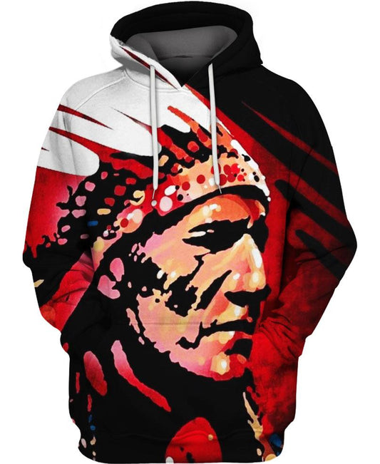 Native American Indian Chief Painting