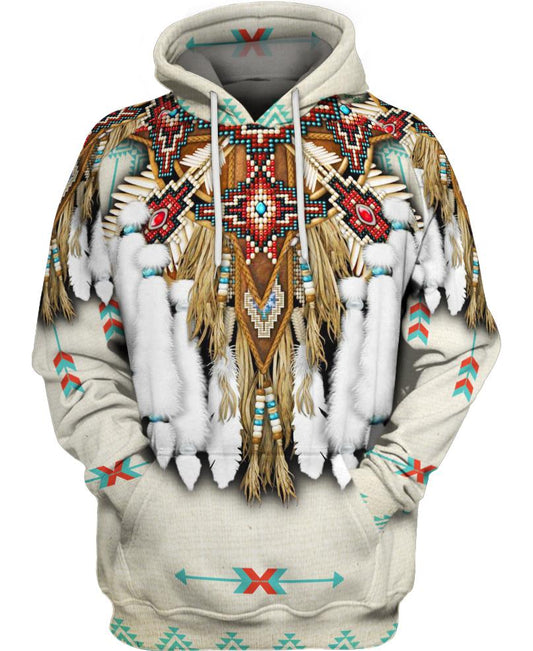 Native American Feathers Motif