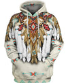 Native American Feathers Motif