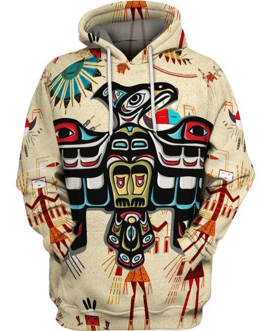 Native American Eagle & Sun