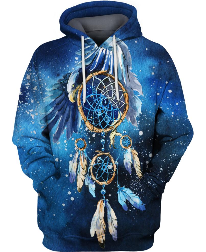 Native American Galaxy Blue Eagle