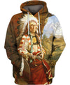 Native American Prairie Indian Chief