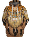 Native American Brown Feathers
