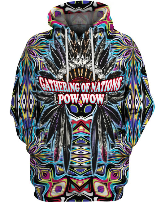 Native American Gathering Of Nations Colorful