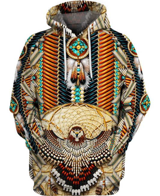 Native American Owl Pattern