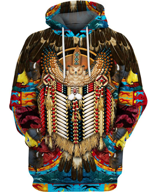 Native American Owl Powerful