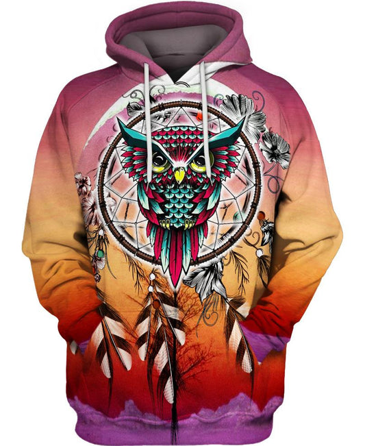 Native American Cute Owl