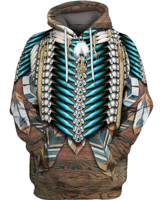 Native American Pattern Blue