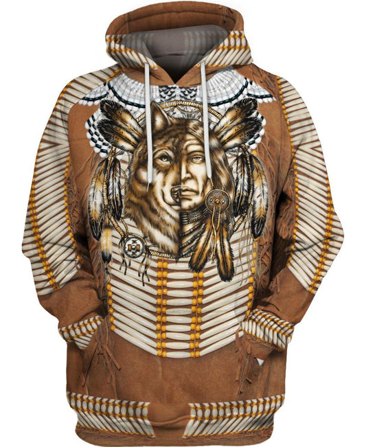 Native American Half-Face