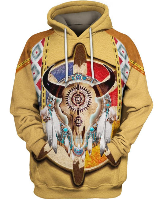 Native American Yellow Skull