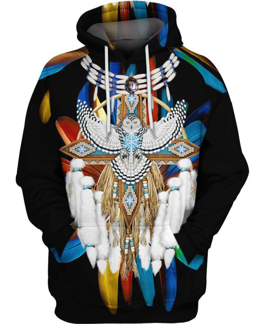 Native American Feather Backgroud Eagle