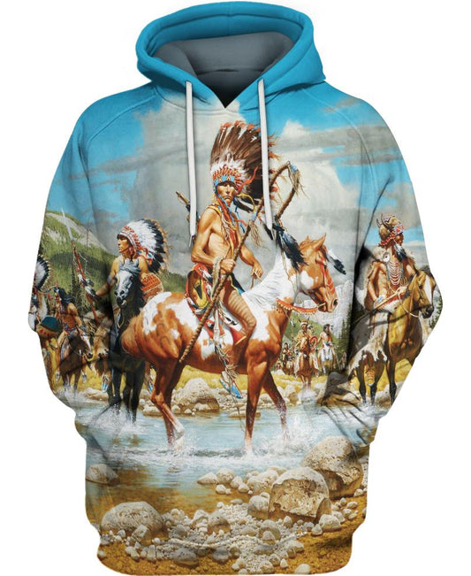 Native American Indian Chief Warrior