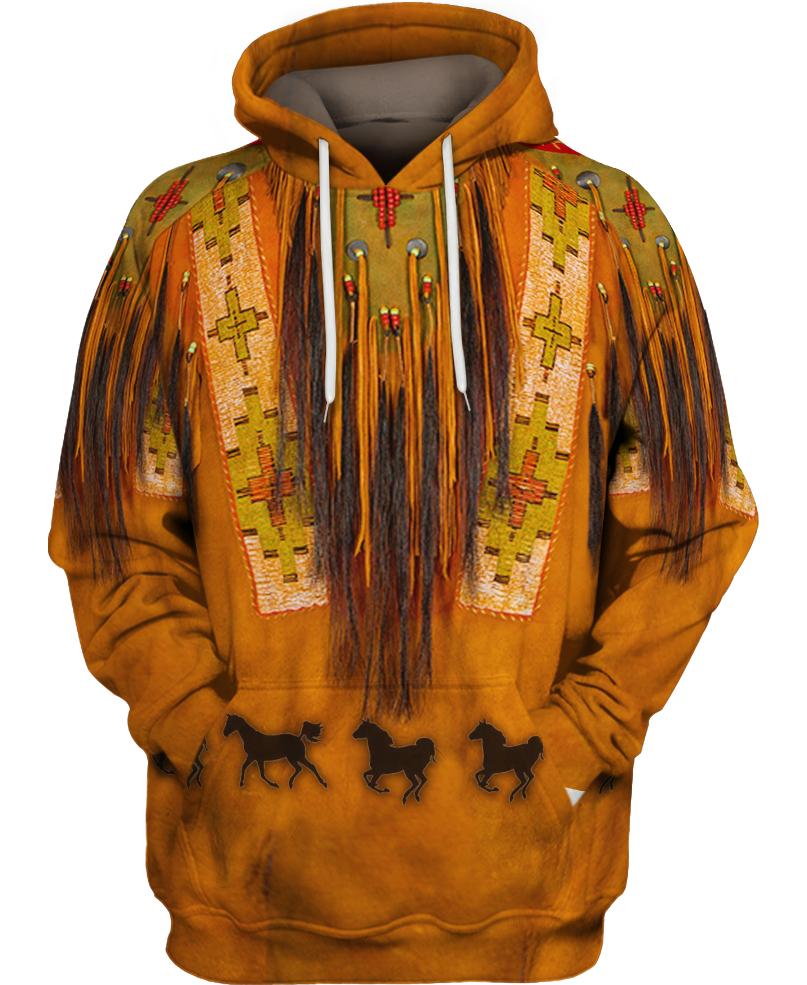 Native American Buff Knight Horse