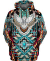 Native American Multi-Colour Owl