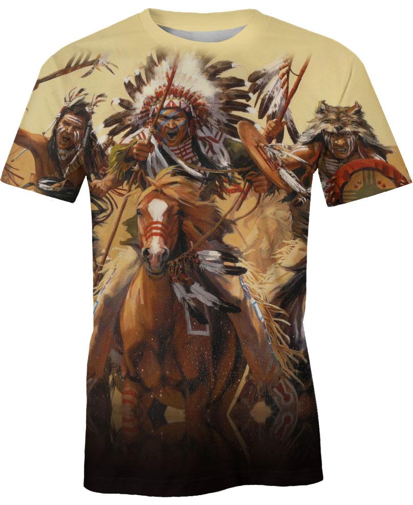 Native American The Fight Of Warrior