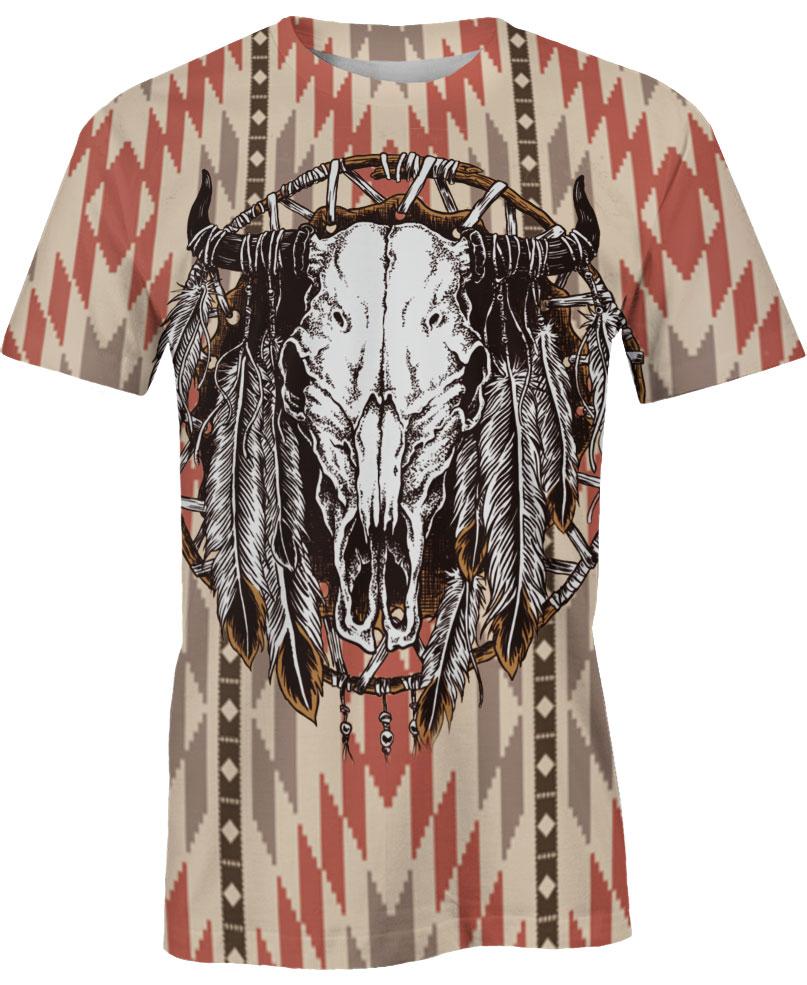 Native American Buffalo Pattern