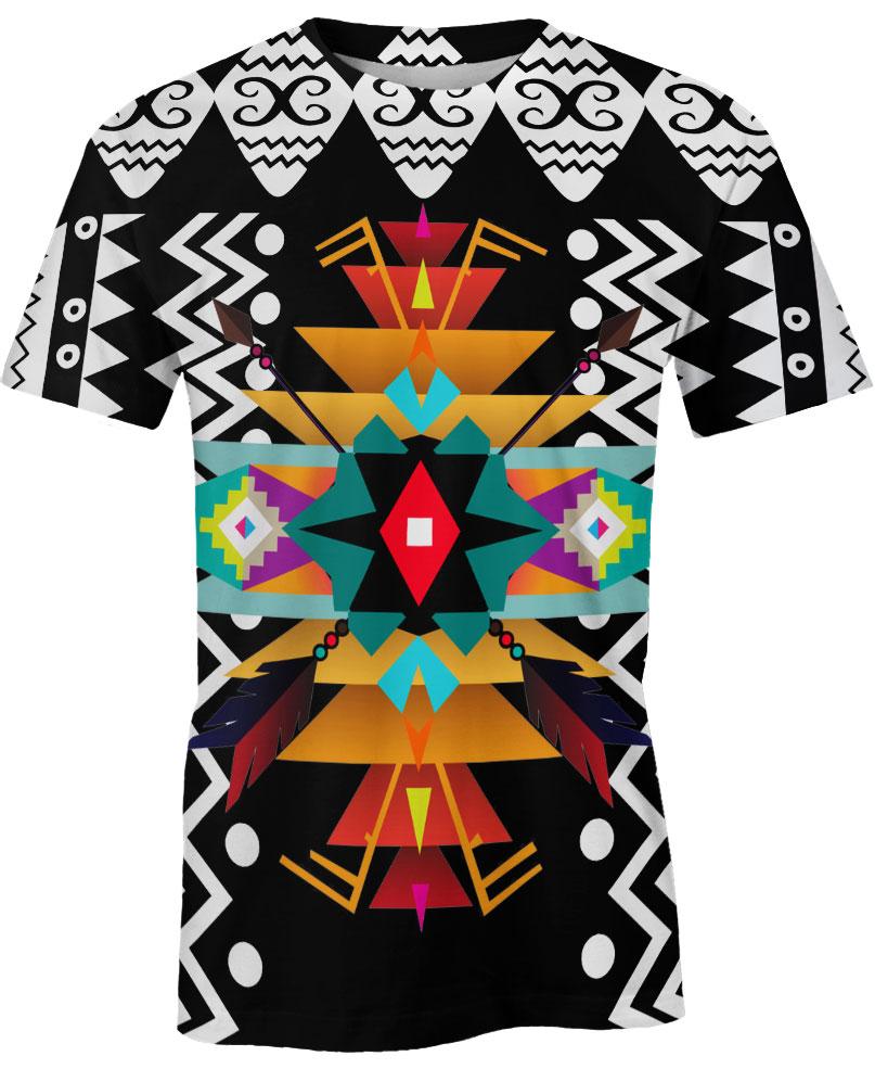 Native American Multi-color Symmetrical