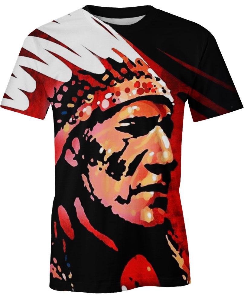Native American Indian Chief Painting