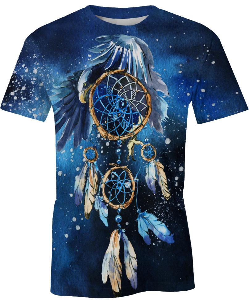Native American Galaxy Blue Eagle