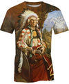 Native American Prairie Indian Chief