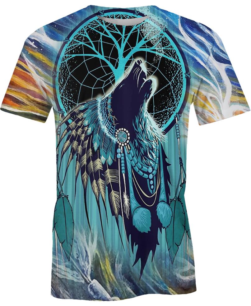 Native American Blue Wolf Dream