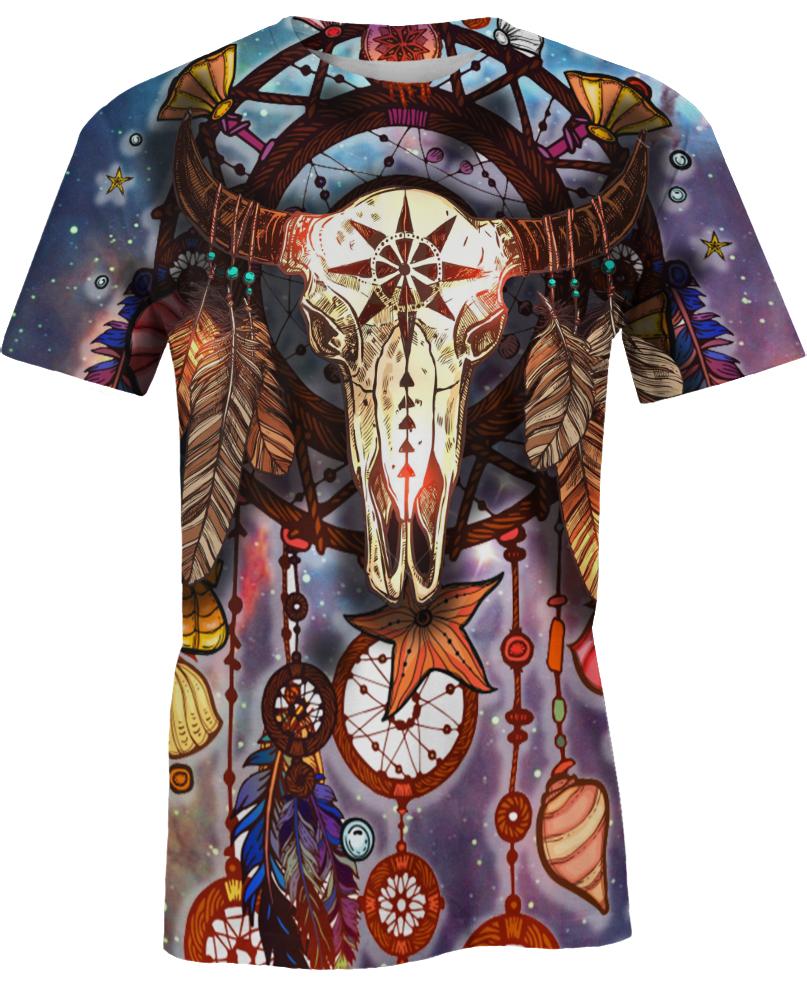 Native American Galaxy Skull