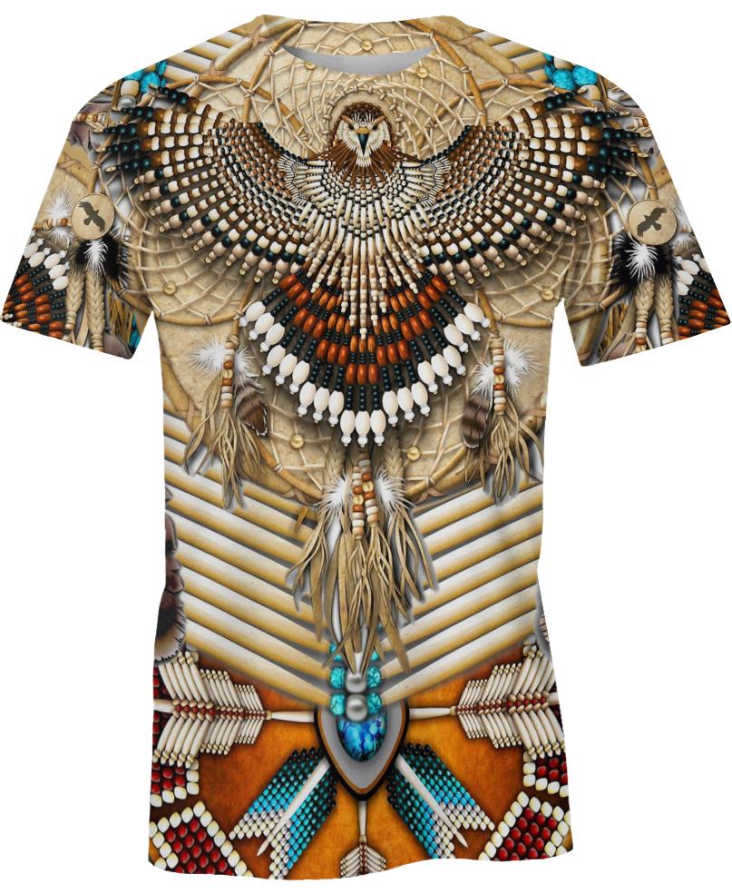 Native American Yellow Eagle Motif