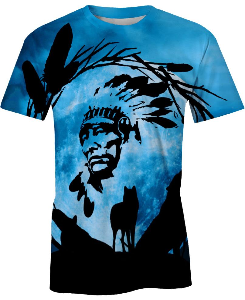 Native American Indian Chief Shadow