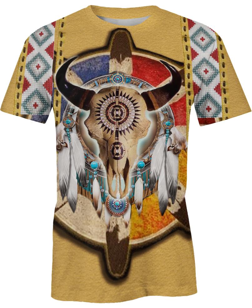 Native American Yellow Skull