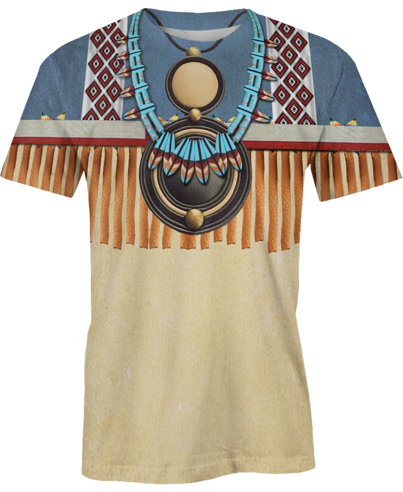 Native American Patterns Necklace