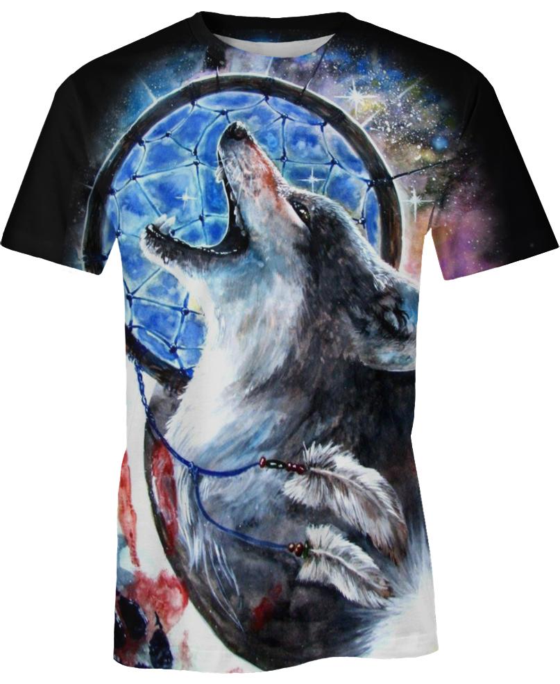 Native American Black Wolf Dream