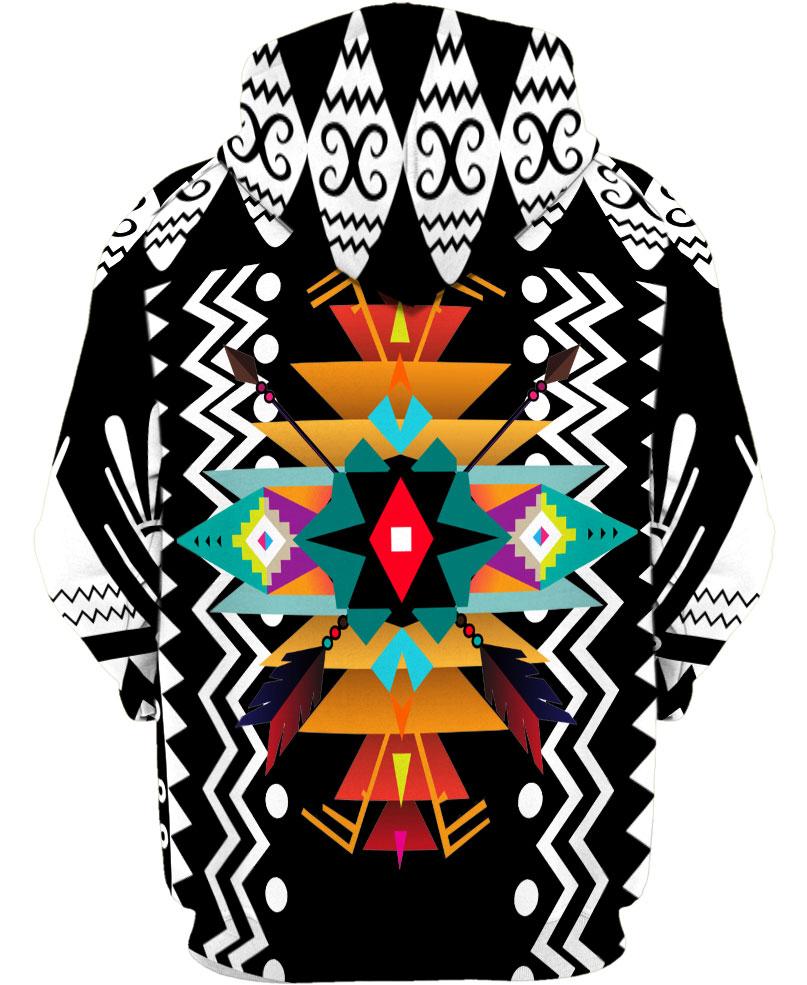 Native American Multi-color Symmetrical