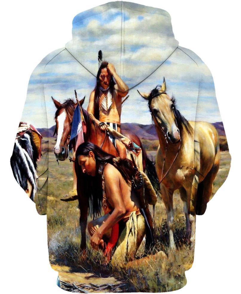 Native American Aborigines & Horse