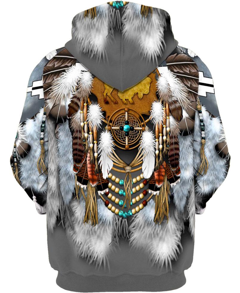 Native American Buffalo Feathers