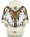 Native American Feathers Motif
