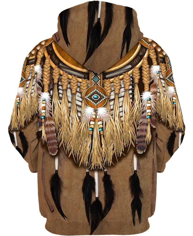 Native American Brown Feathers
