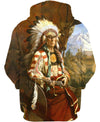 Native American Prairie Indian Chief
