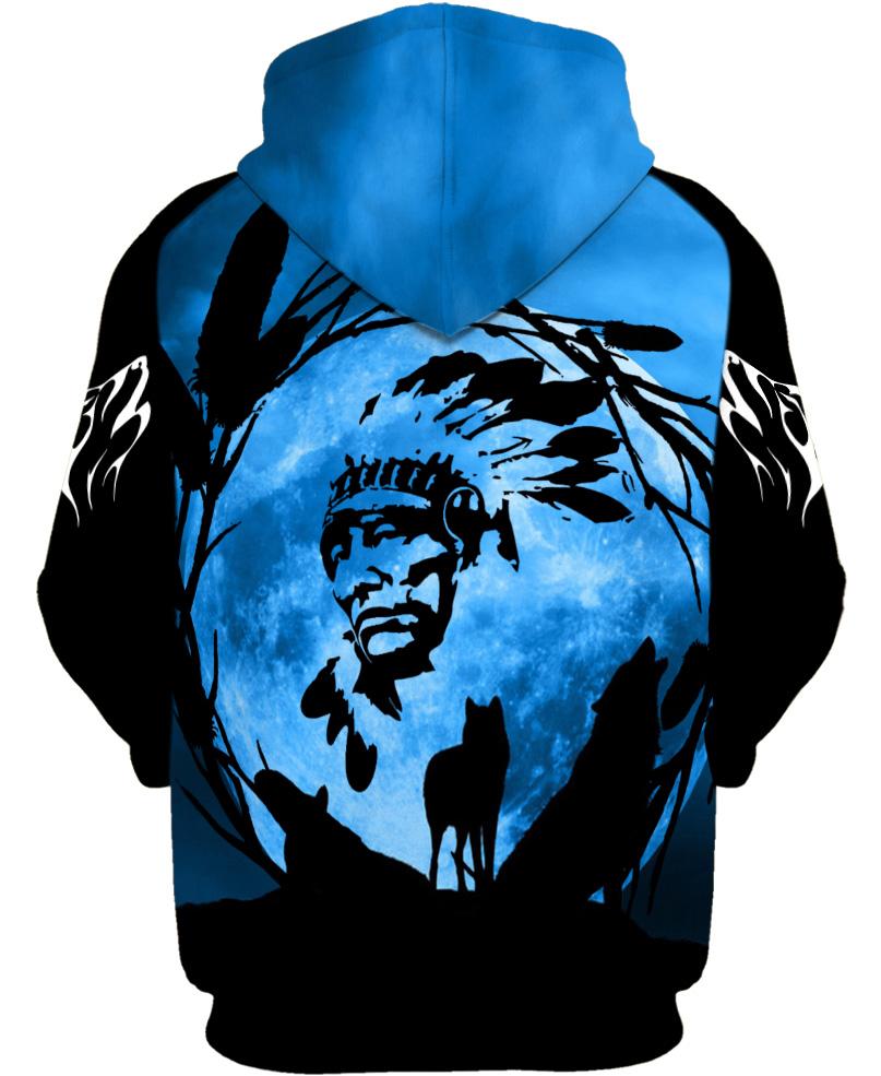 Native American Indian Chief Shadow
