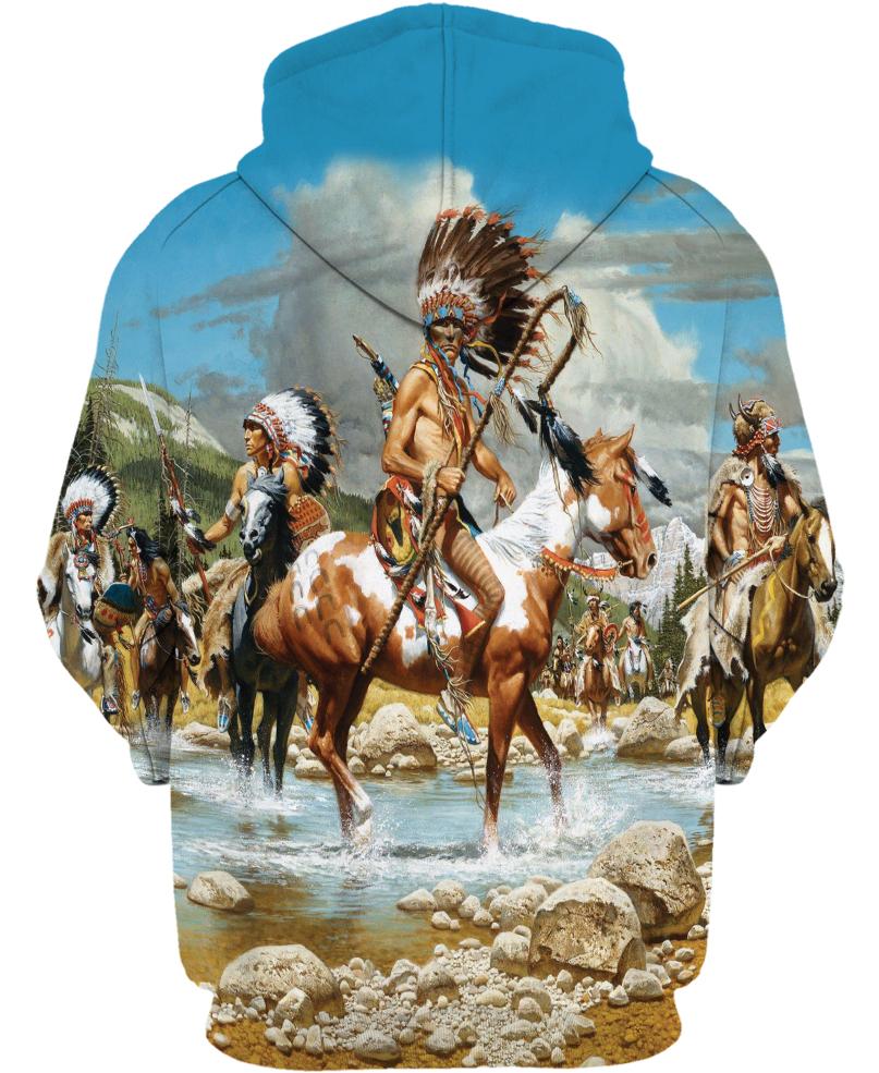 Native American Indian Chief Warrior