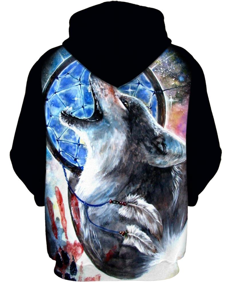 Native American Black Wolf Dream