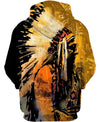 Native American Dark Yellow Indian Chief